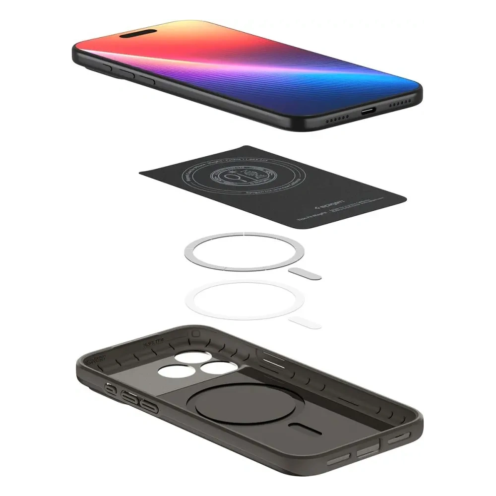 Etui Spigen Thin Fit Mag MagSafe do Apple iPhone 17 Pro Max Gunmetal
