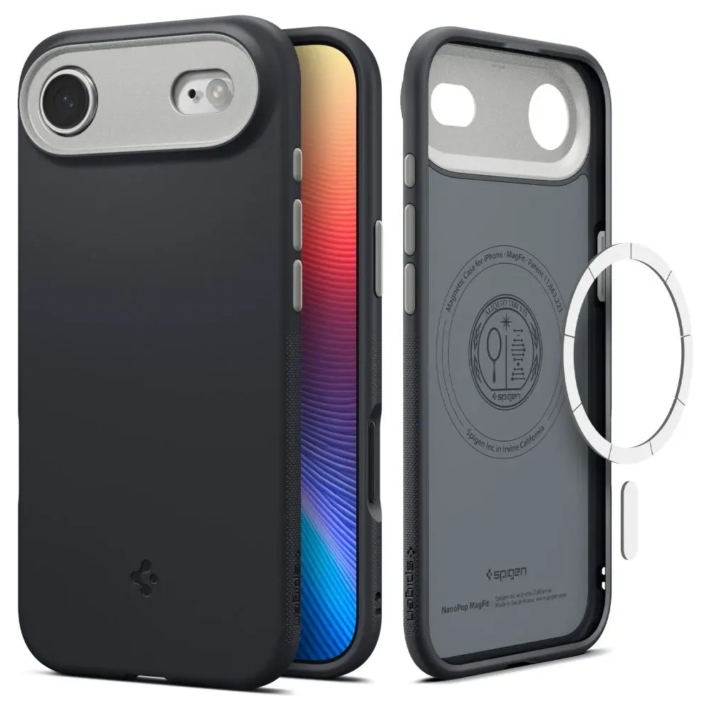 Etui Spigen Nano Pop Mag MagSafe do Apple iPhone Air Black Sesame