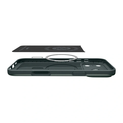 Etui Spigen Thin Fit Mag MagSafe do Apple iPhone 17 Pro Abyss Green