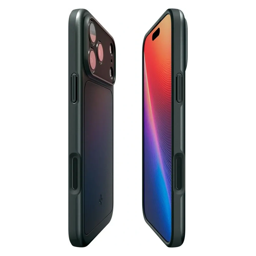 Etui Spigen Thin Fit Mag MagSafe do Apple iPhone 17 Pro Abyss Green