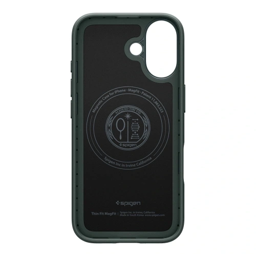 Etui Spigen Thin Fit Mag MagSafe do Apple iPhone 17 Abyss Green