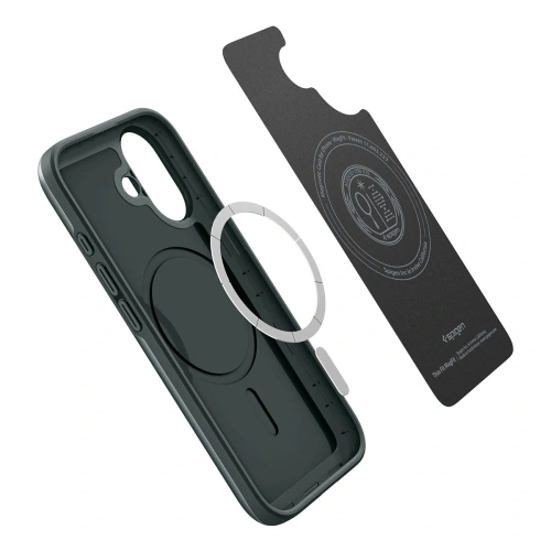 Etui Spigen Thin Fit Mag MagSafe do Apple iPhone 17 Abyss Green