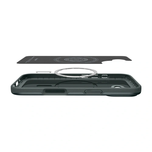 Etui Spigen Thin Fit Mag MagSafe do Apple iPhone 17 Abyss Green