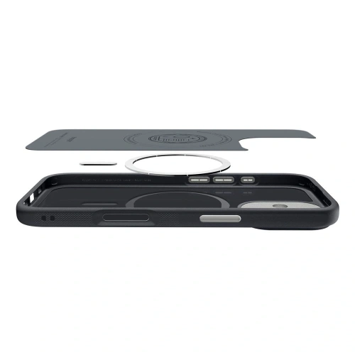 Etui Spigen Nano Pop Mag MagSafe do Apple iPhone 17 Black Sesame
