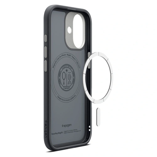 Etui Spigen Nano Pop Mag MagSafe do Apple iPhone 17 Black Sesame