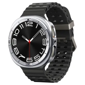 Nakładka Spigen Bezel Tune Pro Pilot do Samsung Galaxy Watch 8 44mm Silver
