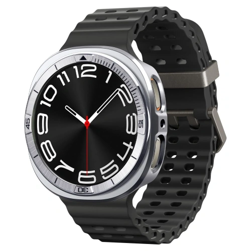 Nakładka Spigen Bezel Tune Pro Pilot do Samsung Galaxy Watch 8 44mm Silver