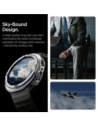 Nakładka Spigen Bezel Tune Pro Pilot do Samsung Galaxy Watch 8 44mm Silver