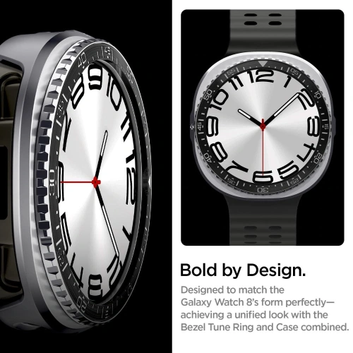 Nakładka Spigen Bezel Tune Pro Diver do Samsung Galaxy Watch 8 44mm Black