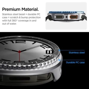 Nakładka Spigen Bezel Tune Pro Diver do Samsung Galaxy Watch 8 44mm Black