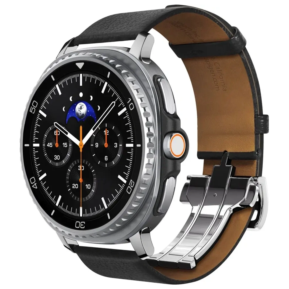 Pasek Spigen Enzo do Samsung Galaxy Watch 8 / Classic 40 / 44 / 46mm Black
