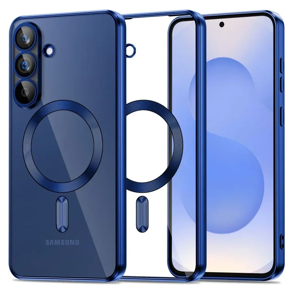 Etui Tech-Protect Magflex MagSafe do Samsung Galaxy S25 FE Navy Blue