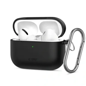 Etui Tech-Protect Silicone Hook do Apple AirPods Pro 3 Black