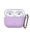 Etui Tech-Protect Silicone Hook do Apple AirPods Pro 3 Lavender