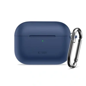 Etui Tech-Protect Silicone Hook do Apple AirPods Pro 3 Navy Blue
