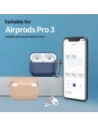 Etui Tech-Protect Silicone Hook do Apple AirPods Pro 3 Dusty Pink
