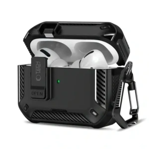 Etui Tech-Protect Carbonox MagSafe do Apple AirPods Pro 3 Black