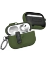 Etui Tech-Protect Slim Hook do Apple AirPods Pro 3 Olive Green