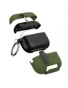 Etui Tech-Protect Slim Hook do Apple AirPods Pro 3 Olive Green