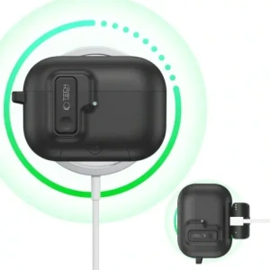 Etui Tech-Protect Slim Hook do Apple AirPods Pro 3 Black