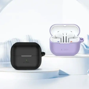 Etui Tech-Protect Silicone Hook Samsung Galaxy Buds 3 / 3 FE / 3 Pro Lavender