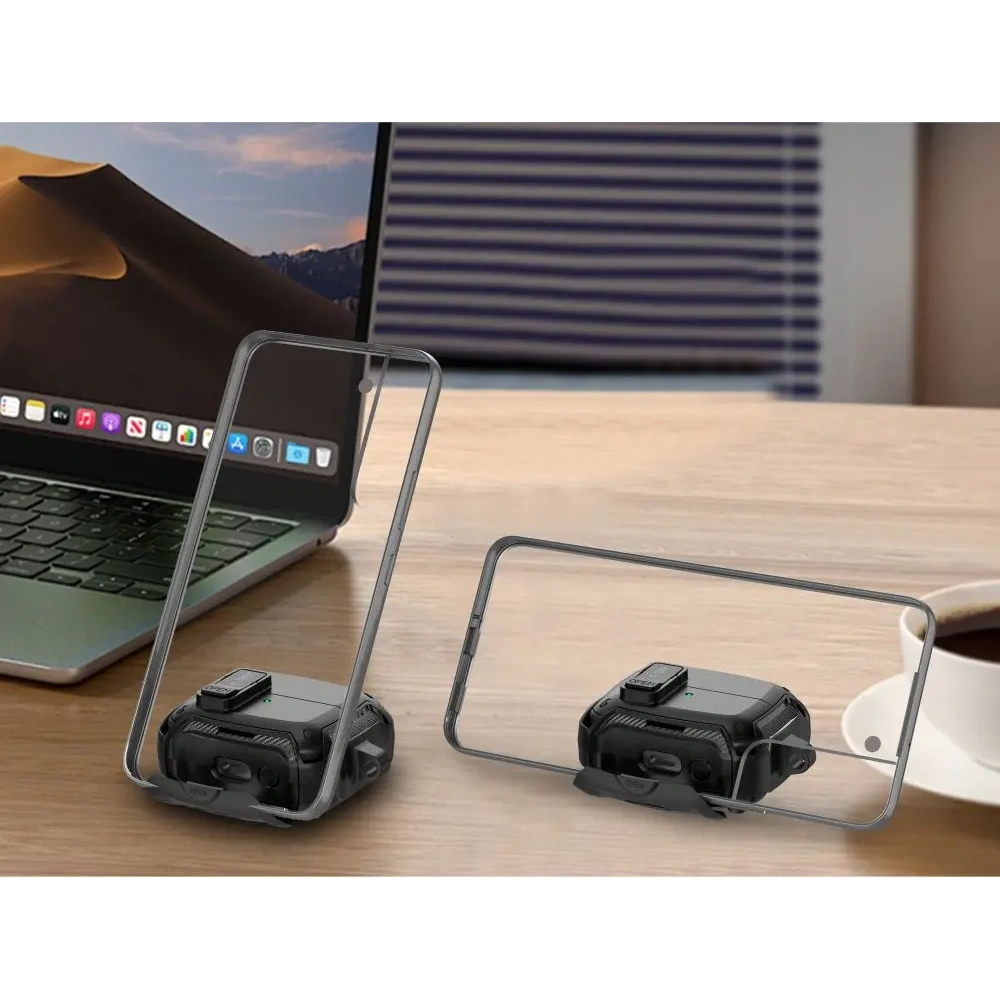 Etui Tech-Protect Carbonox MagSafe do Samsung Galaxy Buds 3 / 3 FE / 3 Pro Black