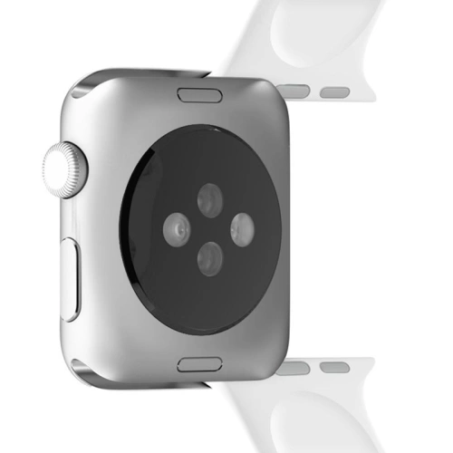 Kup Elastický pásek PURO ICON Band Apple Watch 4/5/6/7/SE/8/9/10 40/41/42mm (S/M & M/L) (bílý) - PUR137WHT - {ean13} - Sklep Home Screen