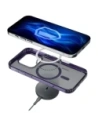 Etui 3MK Frosty MagCase do Apple iPhone 13 Pro fioletowy
