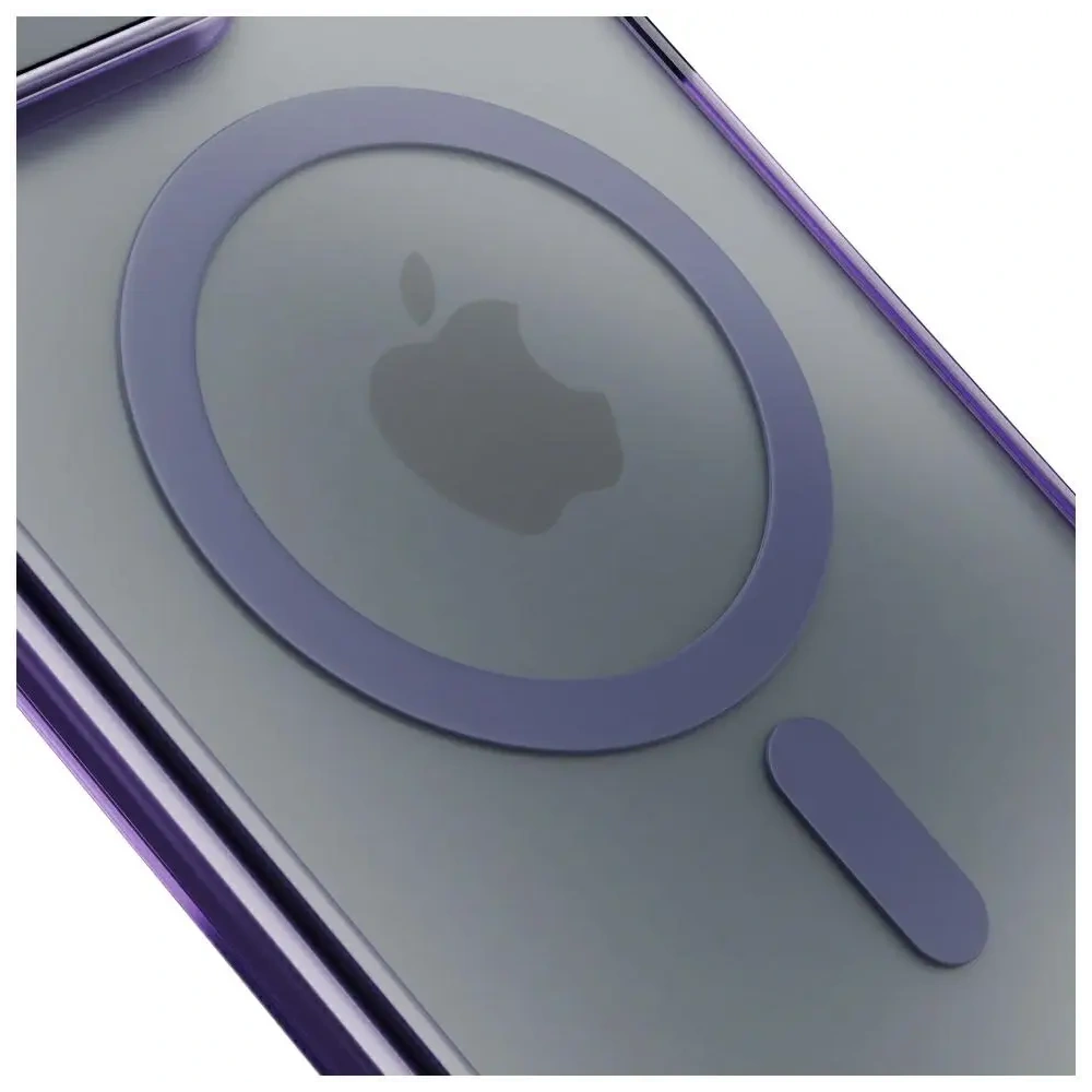 Etui 3MK Frosty MagCase do Apple iPhone 13 Pro fioletowy