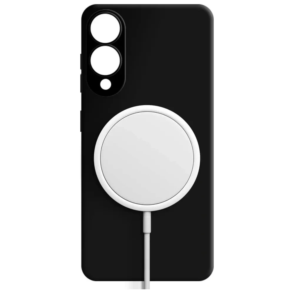 Etui 3MK HARDY Silicone MagCase do Samsung Galaxy S25 Edge czarny