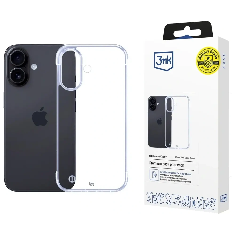 Etui 3MK Just20g Clear Case do Apple iPhone 17