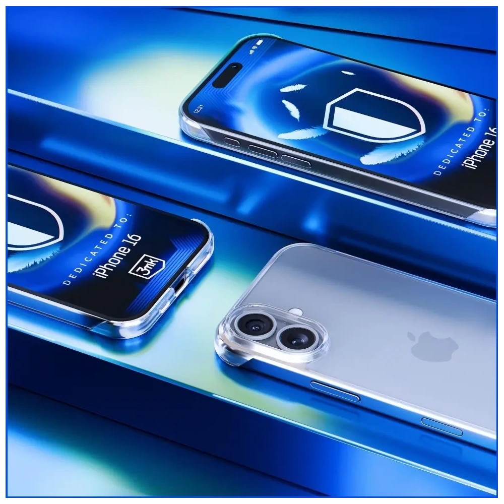 Etui 3MK Just20g Clear Case do Apple iPhone 17