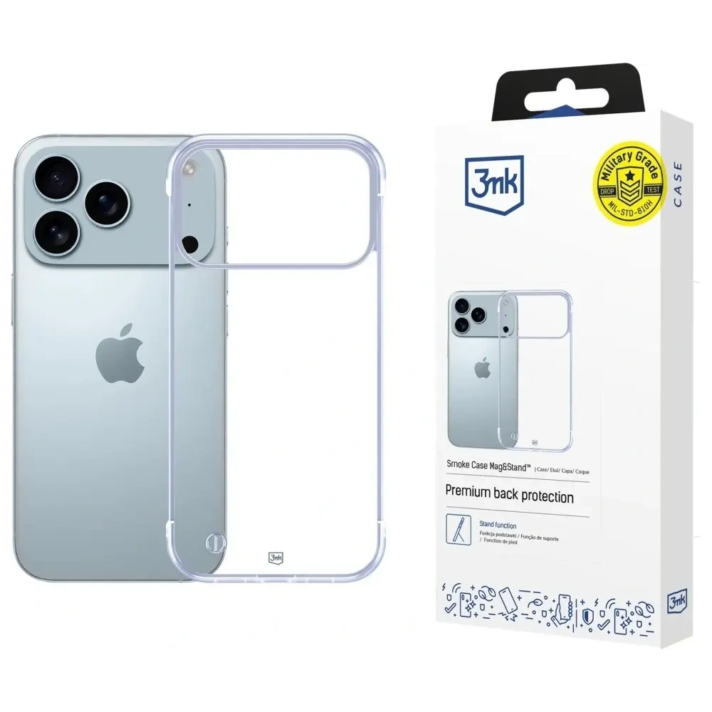 Etui 3MK Just20g Clear Case do Apple iPhone 17 Pro Max