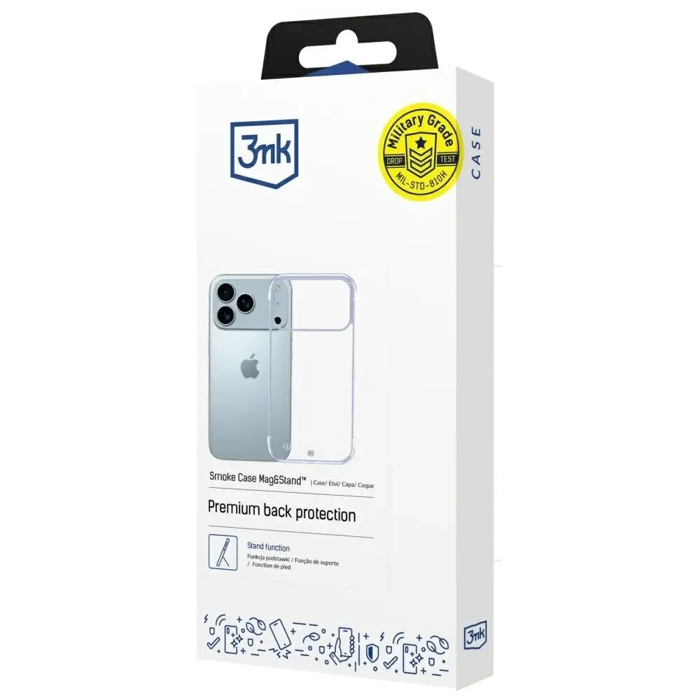 Etui 3MK Just20g Clear Case do Apple iPhone 17 Pro Max
