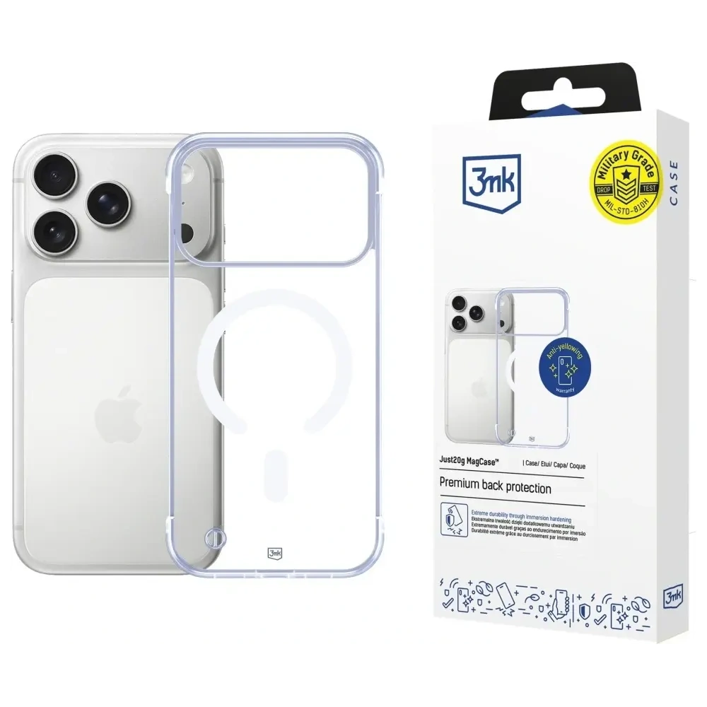 Etui 3MK Just20g MagCase do Apple iPhone 17 Pro