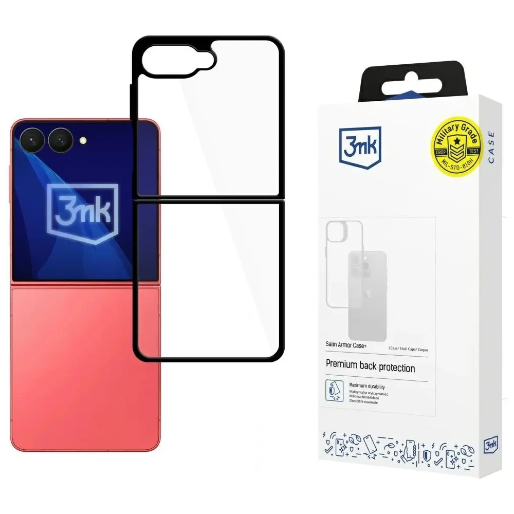 Etui 3MK Satin Armor Case+ Flip do Samsung Galaxy Z Flip7