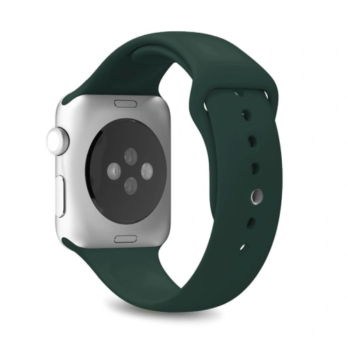 Kup Elastisches PURO ICON Band Apple Watch 4/5/6/7/SE/8/9/Ultra 44/45/49mm (S/M & M/L) (dunkelgrün) - PUR140GRN - {ean13} - Sklep Home Screen