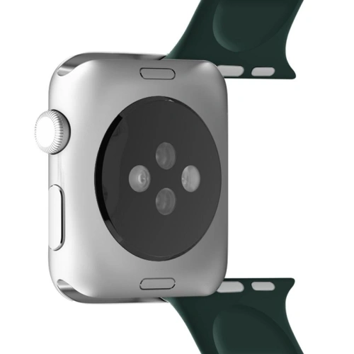 Kup Elastisches PURO ICON Band Apple Watch 4/5/6/7/SE/8/9/Ultra 44/45/49mm (S/M & M/L) (dunkelgrün) - PUR140GRN - {ean13} - Sklep Home Screen