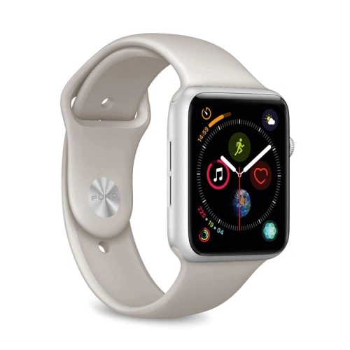 Kup Elastisches PURO ICON Band Apple Watch 4/5/6/7/SE/8/9/Ultra 44/45/49mm (S/M & M/L) (Taupe) - PUR141GRY - {ean13} - Sklep Home Screen