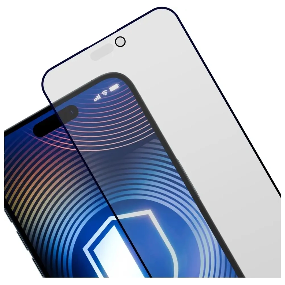 Szkło hartowane 3MK HardGlass Matt Max do Apple iPhone 16 Pro / 17