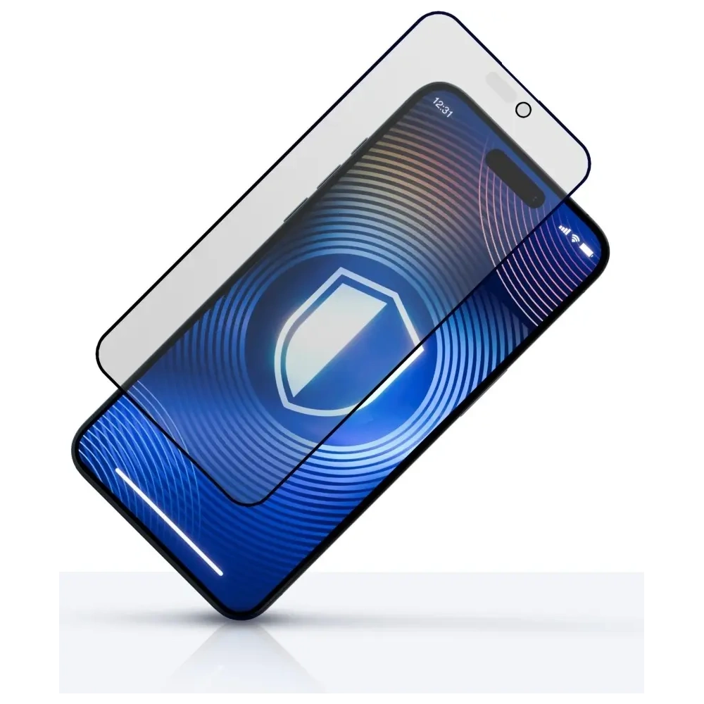 Szkło hartowane 3MK HardGlass Matt Max do Apple iPhone 16 Pro / 17