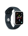 Panglica elastică PURO ICON Band Apple Watch 4/5/6/7/SE/8/9/Ultra 44/45/49mm (S/M & M/L) (Albastru Navy)
