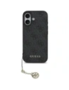 Etui Guess 4G Charms Collection MagSafe do Apple iPhone 17 czarny