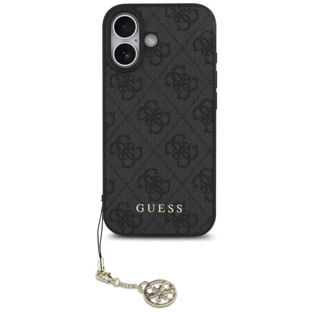 Etui Guess 4G Charms Collection MagSafe do Apple iPhone 17 czarny