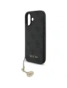 Etui Guess 4G Charms Collection MagSafe do Apple iPhone 17 czarny