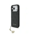 Etui Guess 4G Charms Collection MagSafe do Apple iPhone 17 Pro czarny