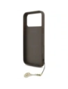 Etui Guess 4G Charms Collection MagSafe do Apple iPhone 17 Pro Max brązowy