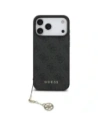 Etui Guess 4G Charms Collection MagSafe do Apple iPhone 17 Pro Max czarny