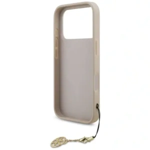 Etui Guess 4G Charms Collection MagSafe do Apple iPhone 17 Pro różowy