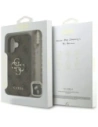 Etui Guess 4G Strap 4G Classic Logo do Apple iPhone 16 brązowy